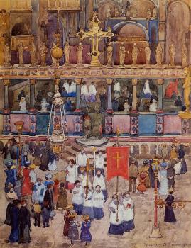 莫裡斯 巴西 加斯特 Easter Procession, St Mark's 莫裡斯 巴西 加斯特 Easter Procession, St Mark's